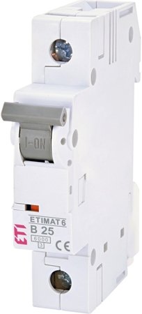 Întrerupător de circuit ETIMAT 6 1p B25 002111518 ETI POLAM