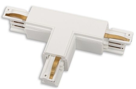TRACK conector T stânga pentru jgheaburi, alb MHT1-T/L-WH Maxlight Maxlight
